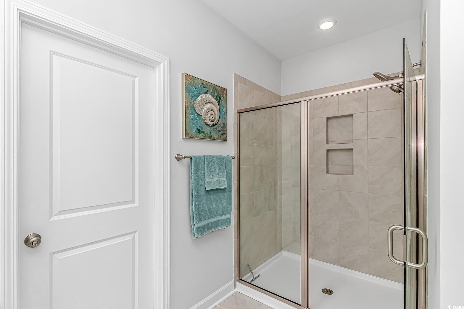 222 Sundew Loop Little River, SC 29566 - Photo 17 of 40 Bathroom featuring a shower stall