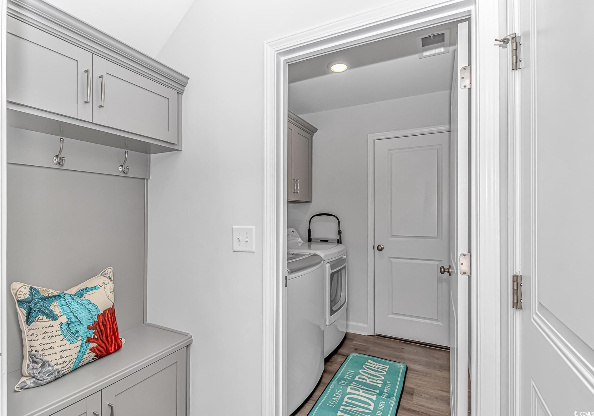 222 Sundew Loop Little River, SC 29566 - Photo 21 of 40 Laundry area featuring washing machine and clothes