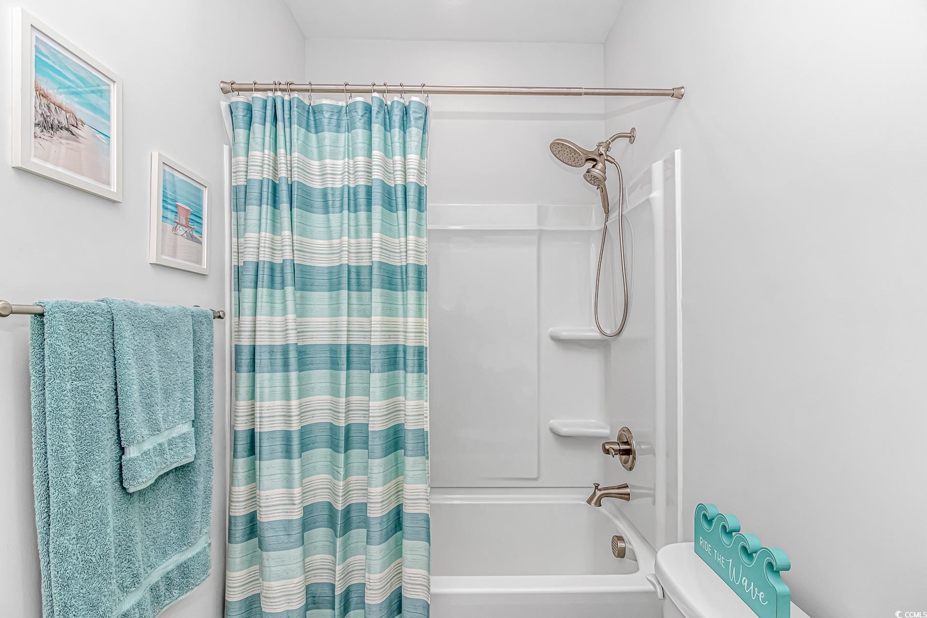 222 Sundew Loop Little River, SC 29566 - Photo 26 of 40 Full bath with toilet and shower / bath combo