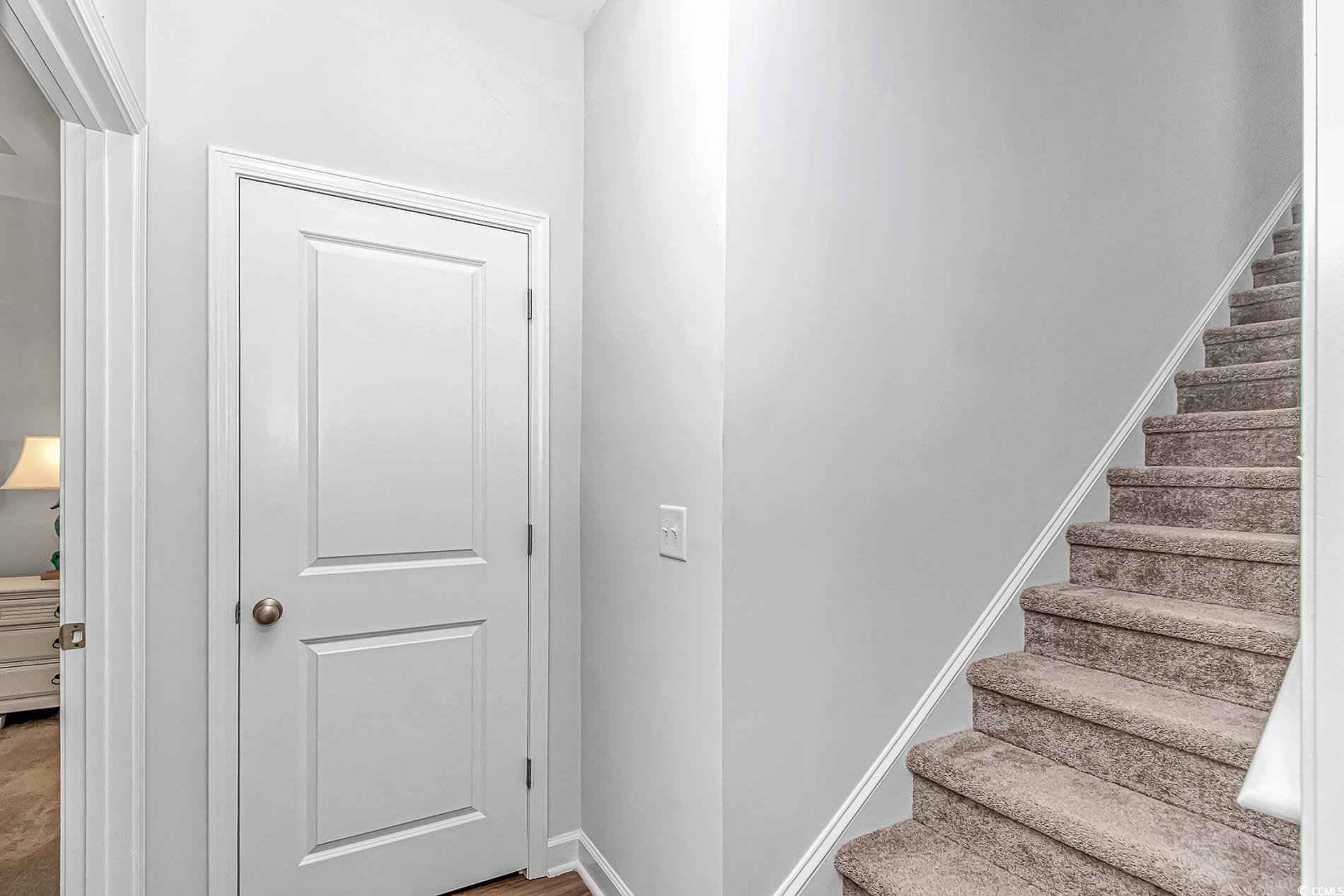 222 Sundew Loop Little River, SC 29566 - Photo 27 of 40 Stairs featuring baseboards