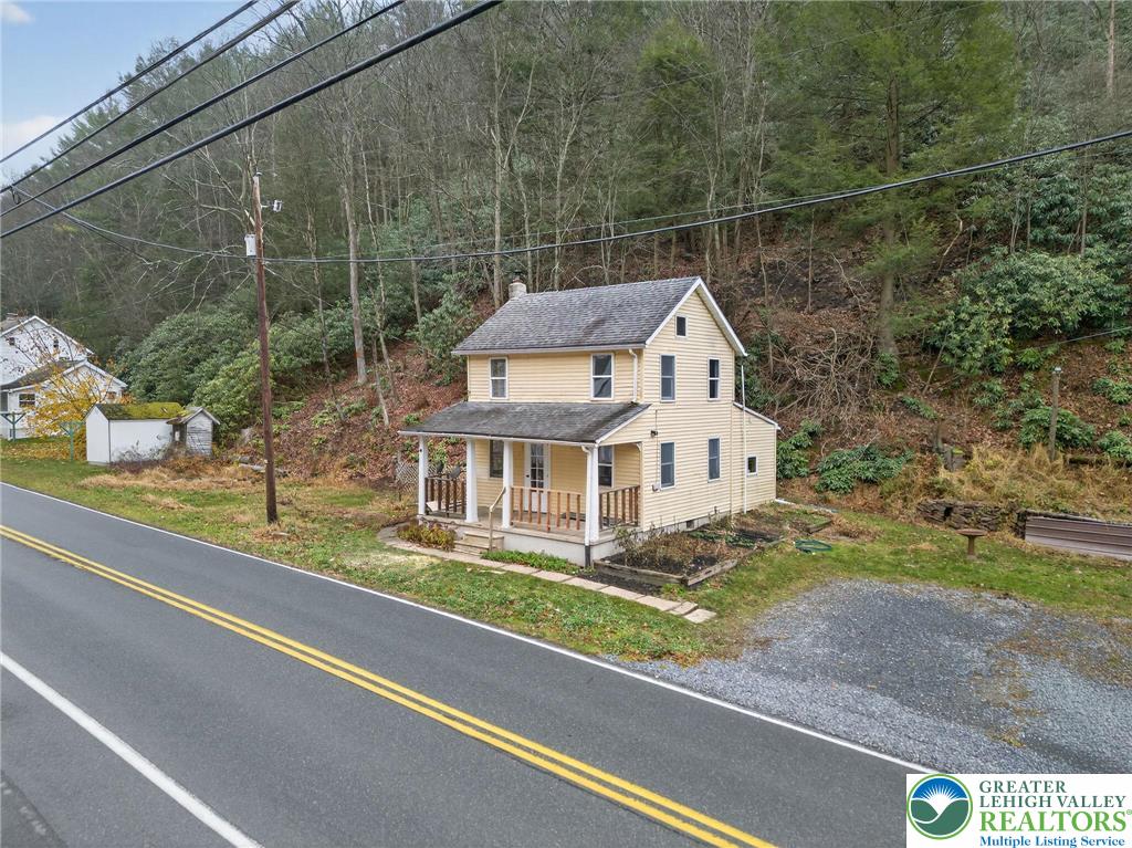 2205 Long Run Road Lehighton, PA 18235 - Photo 24 of 32 a front view of a house with a yard