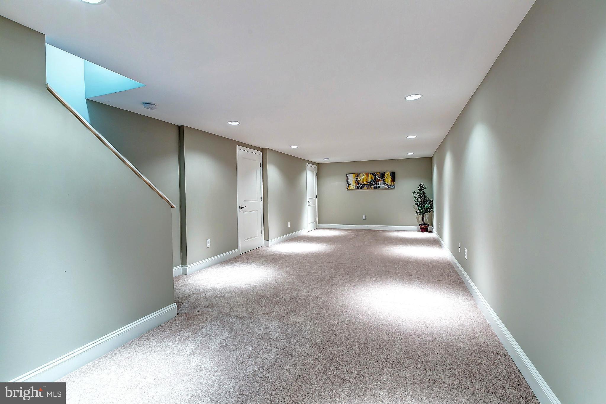13412 Blenfield Road Phoenix, MD 21131 - Photo 24 of 30 Rec Room On Lower Level - Great For Movie Night