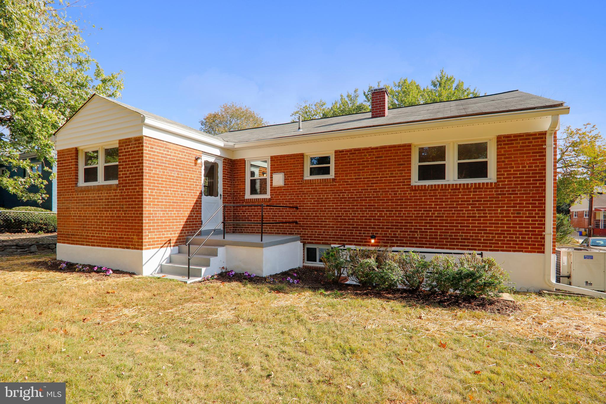 911 Whitehall Street Silver Spring, MD 20901 - Photo 17 of 68 Back of home showing porch and stairs to LL