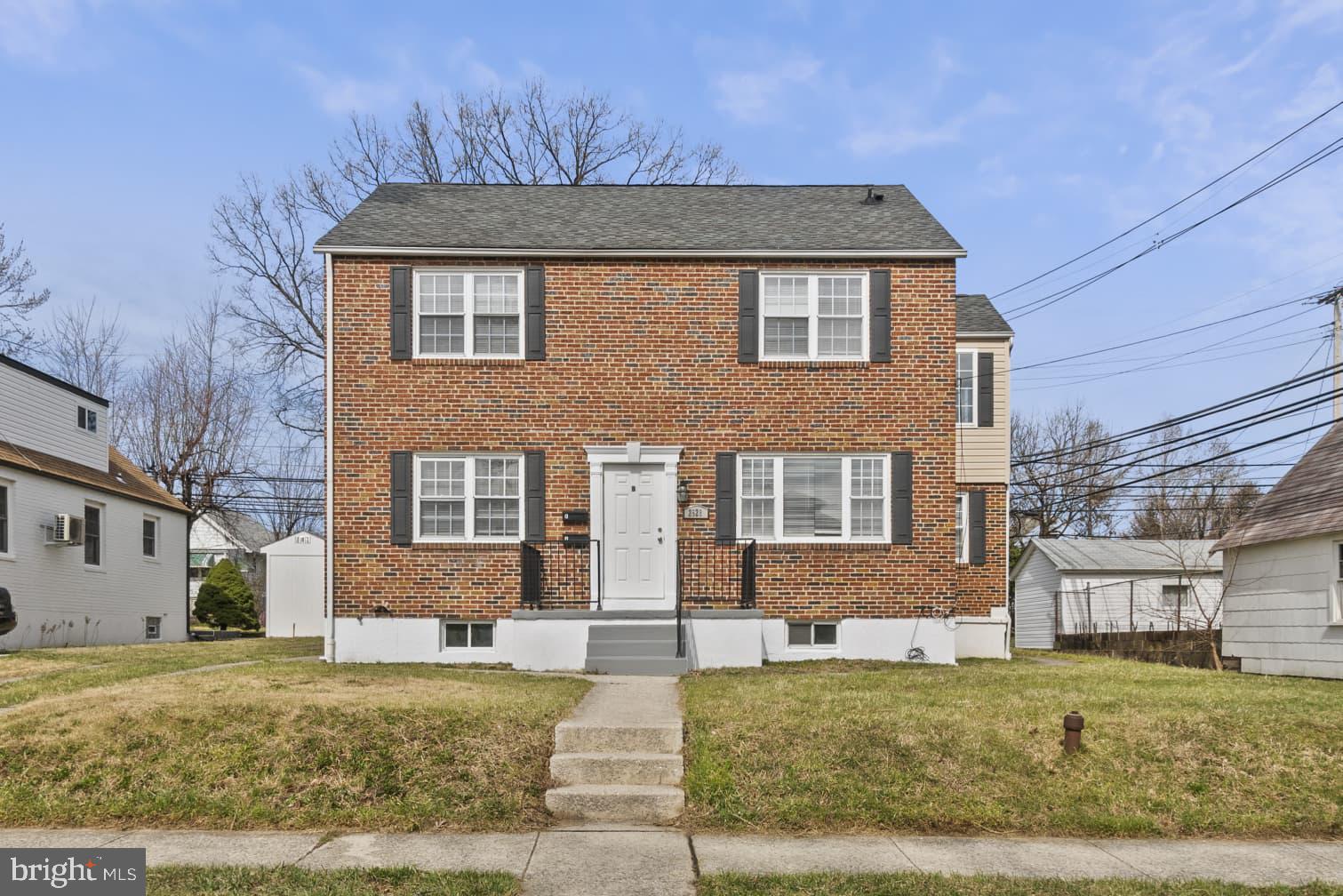 2528 Wendover Road, Unit B Baltimore, MD 21234 - Photo 1 of 22 Charming brick duplex with curb appeal.