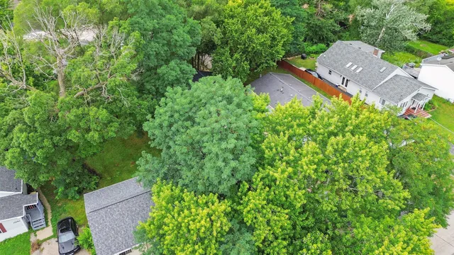 a house with a outdoor space