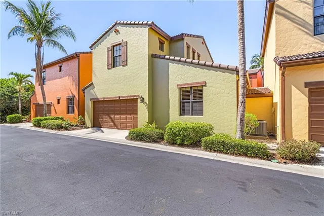 front view of a house with a street