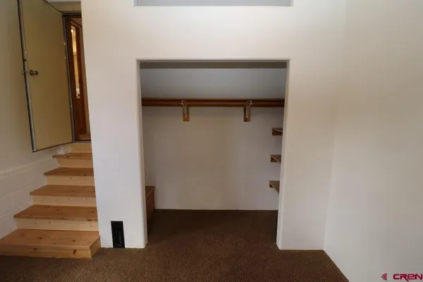 a view of a window in a room