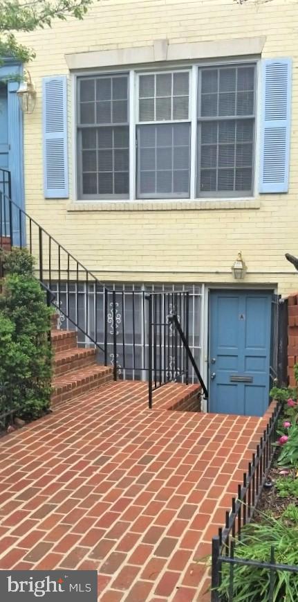 Classic English Basement Entry