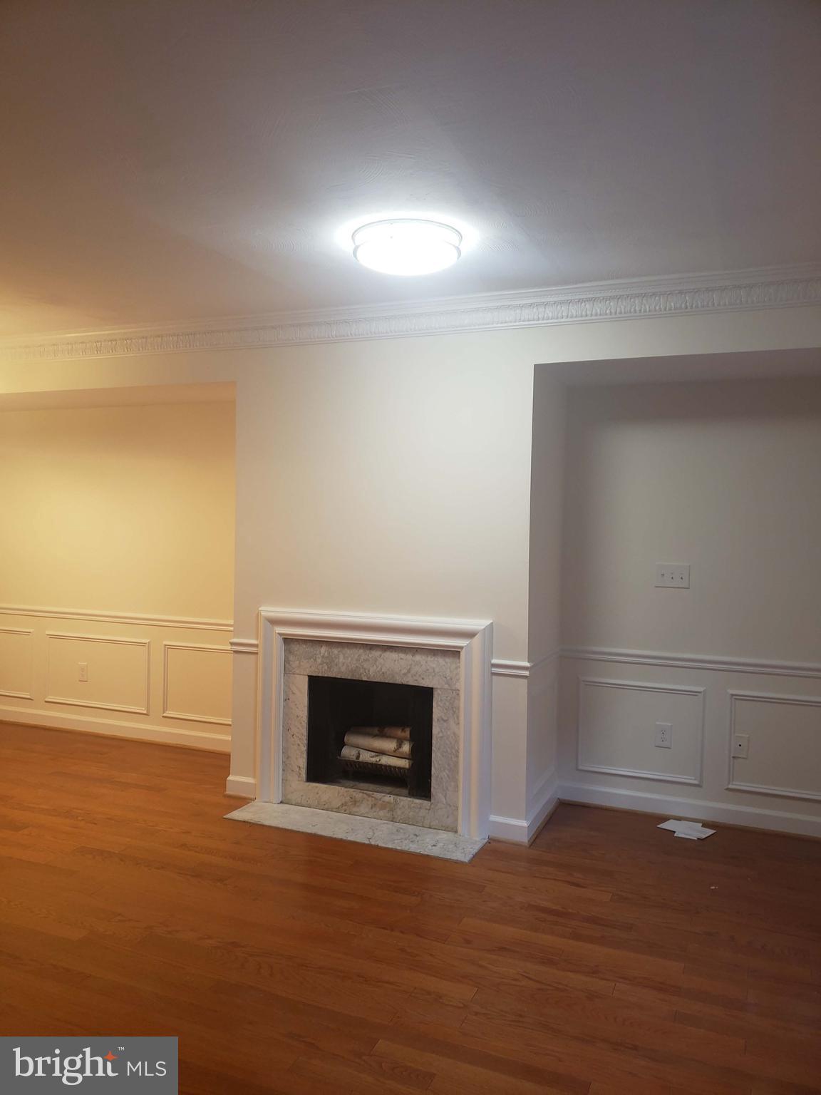 1747 Q Street Northwest, Unit 5 Washington, DC 20009 - Photo 11 of 15 Wood burning fireplace.