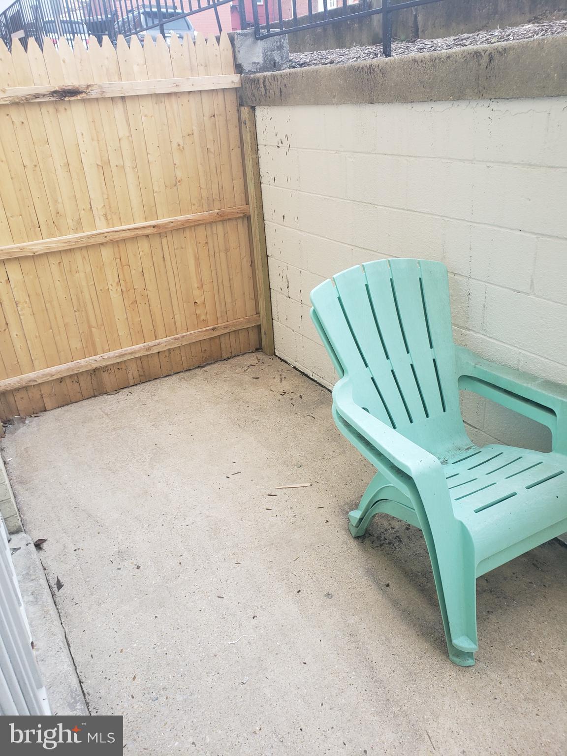 1747 Q Street Northwest, Unit 5 Washington, DC 20009 - Photo 12 of 15 Rear patio.