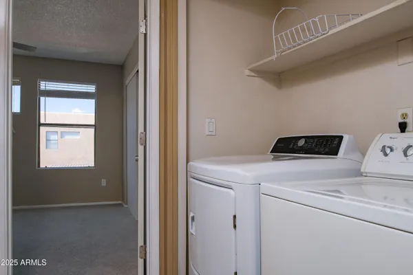 a view of washer and dryer