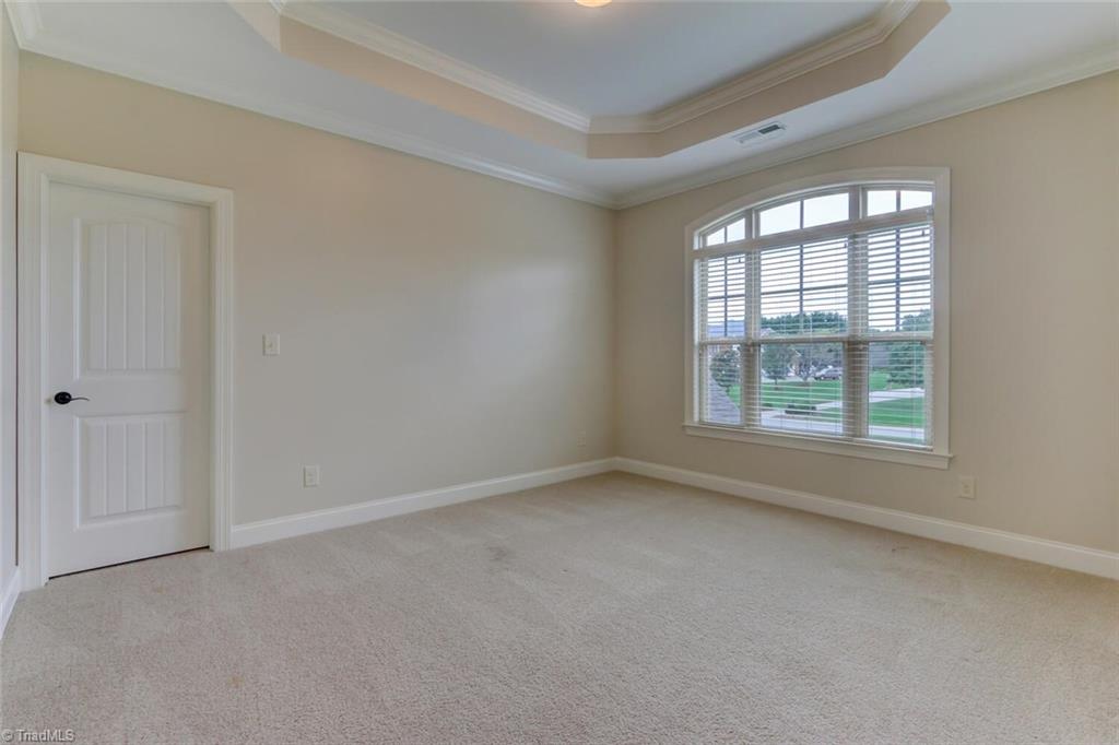 8501 Billet Place Oak Ridge, NC 27310 - Photo 18 of 30 3rd bedroom with tray ceiling