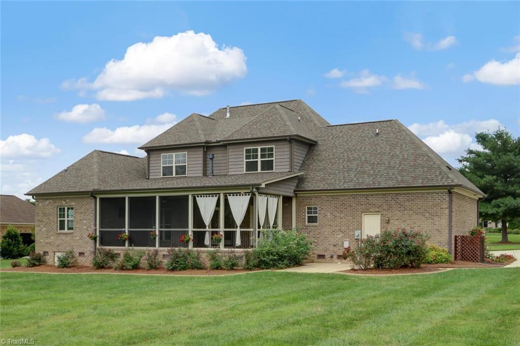 8501 Billet Place Oak Ridge, NC 27310 - Photo 28 of 30 This yard is perfect! The green thumb of the owners is everywhere you look!