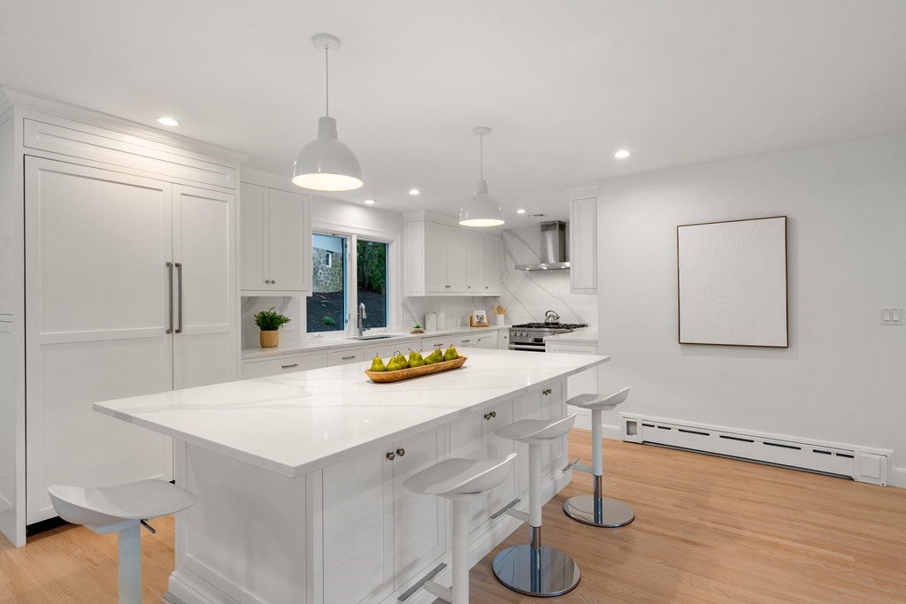 30 Clinton Road Brookline, MA 02445 - Photo 16 of 19 a view of a kitchen and a sink