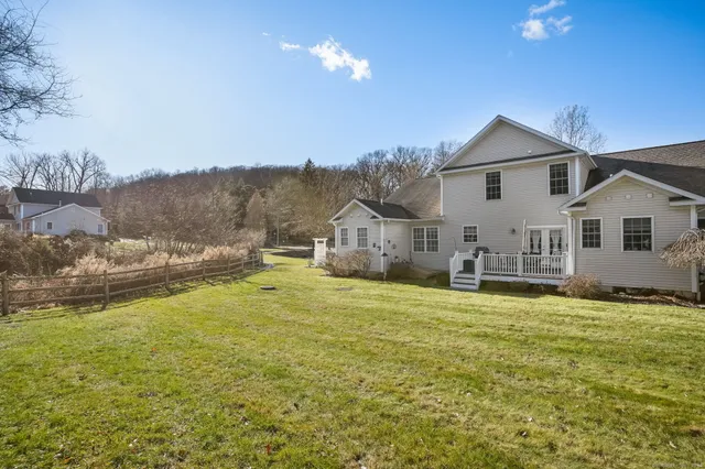 a house view with a outdoor space