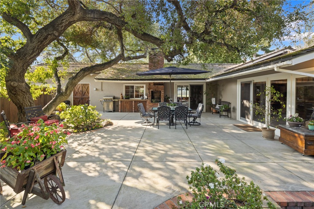 1820 Alta Oaks Drive Arcadia, CA 91006 - Photo 42 of 56 a patio with yard table and chairs