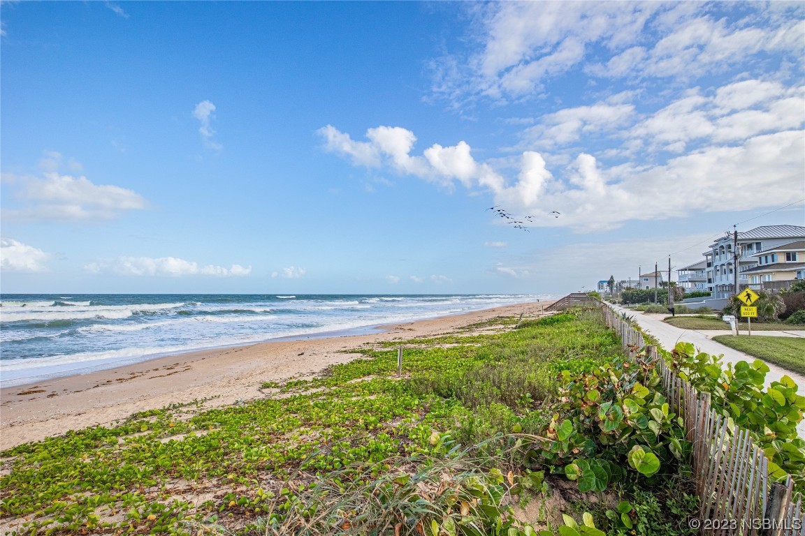 6531 Turtlemound Road New Smyrna Beach, FL 32169 - Photo 41 of 42 a view of an ocean and beach