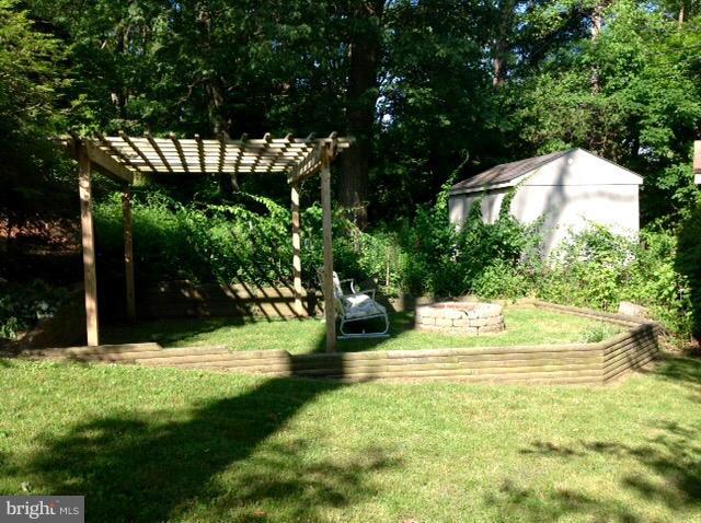 924 Adana Road Baltimore, MD 21208 - Photo 25 of 25 Arbor and fire pit