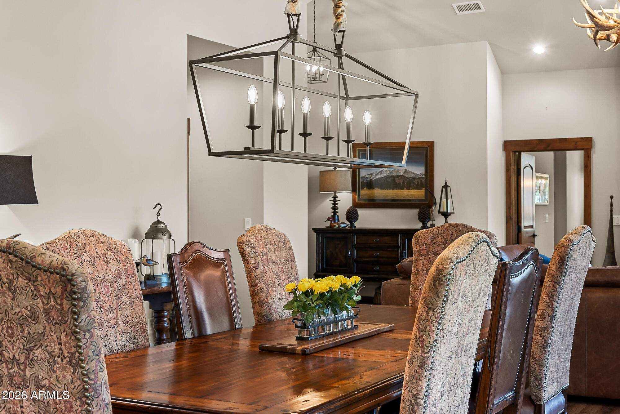 405 East Foxboro Road Munds Park, AZ 86017 - Photo 42 of 131 a view of hall way with furniture and chandelier