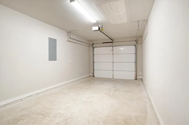 an empty room with a empty space