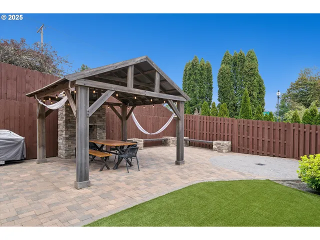 a view of outdoor space and yard