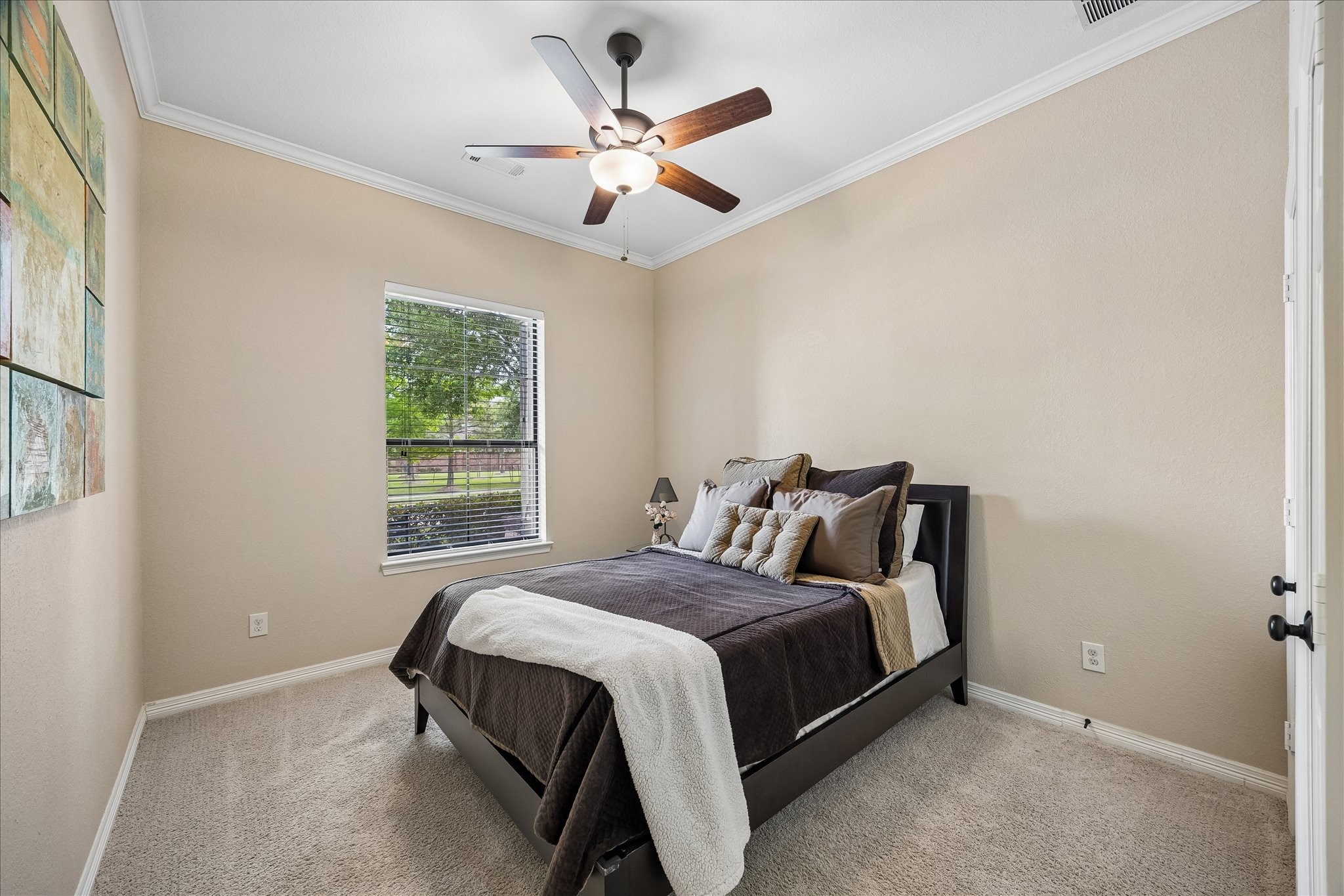 622 West Fork Webster, TX 77598 - Photo 20 of 36 One of the secondary bedrooms offers comfortable space for guests or household members.