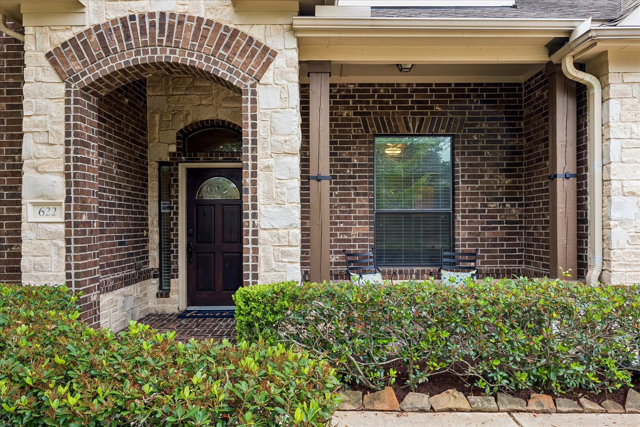 622 West Fork Webster, TX 77598 - Photo 6 of 36 If a welcoming and private covered front porch is on your wishlist - check it off