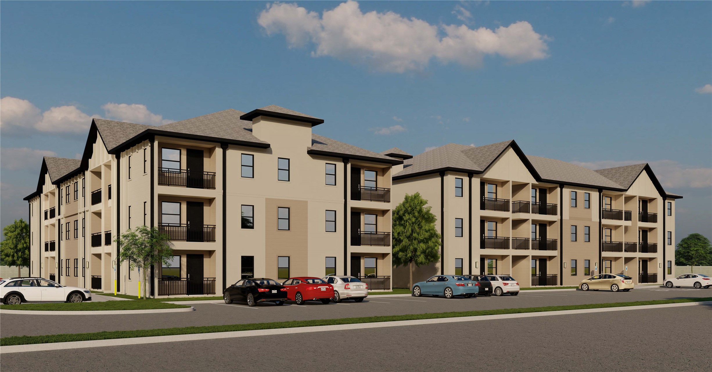 2130 Aldine Mail Rte Road, Unit B101 Houston, TX 77039 - Photo 8 of 9 a front view of a building with street view