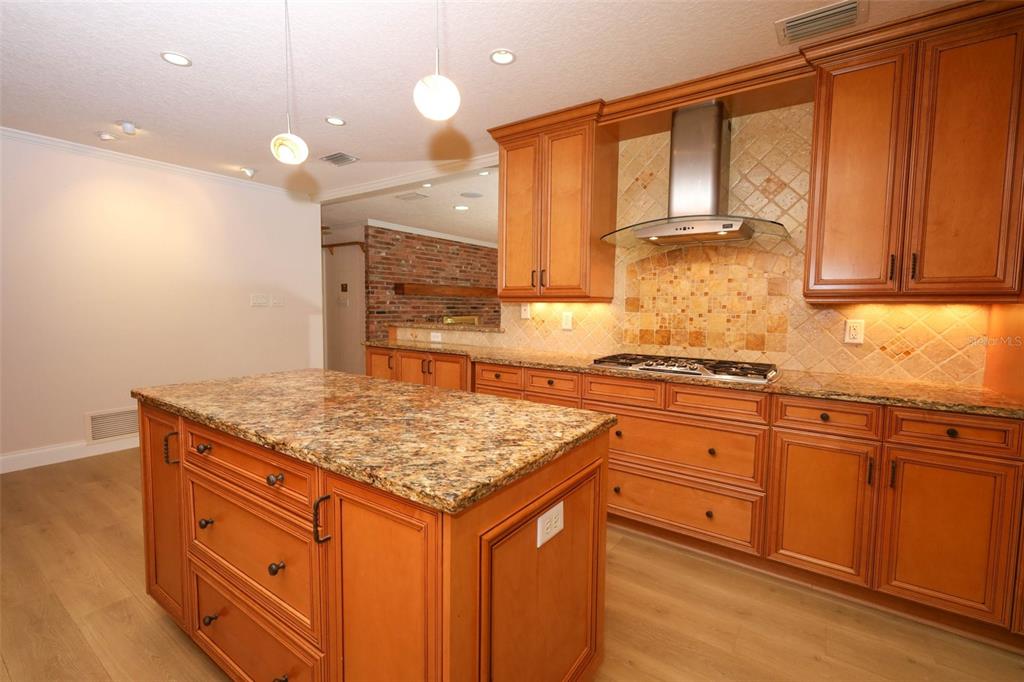 102 Pineview Court Altamonte Springs, FL 32714 - Photo 11 of 59 a kitchen with stainless steel appliances granite countertop wooden cabinets and a granite counter tops