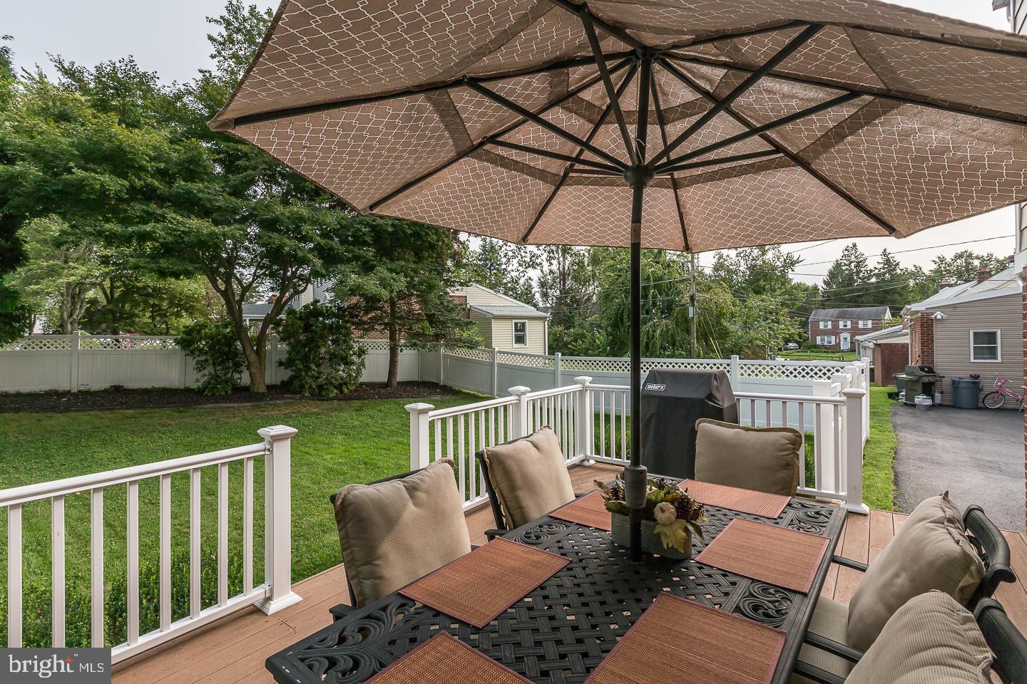 409 Devon Road Havertown, PA 19083 - Photo 38 of 44 Large Rear Yard