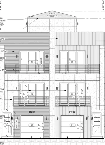 a view of a large window