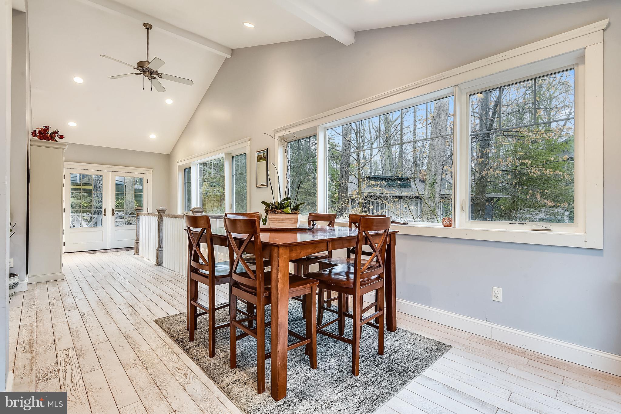 232 Nottingham Hill Annapolis, MD 21405 - Photo 16 of 70 a view of a dining room with furniture window and wooden floor