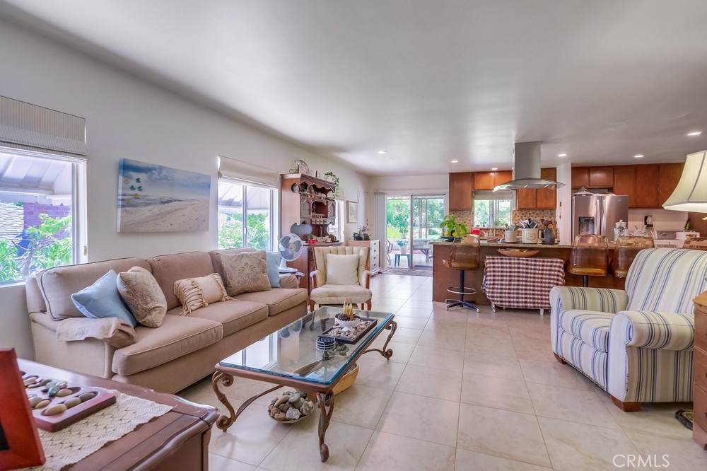 4329 Canyon Crest Road Altadena, CA 91001 - Photo 8 of 29 a living room with furniture and a view of kitchen
