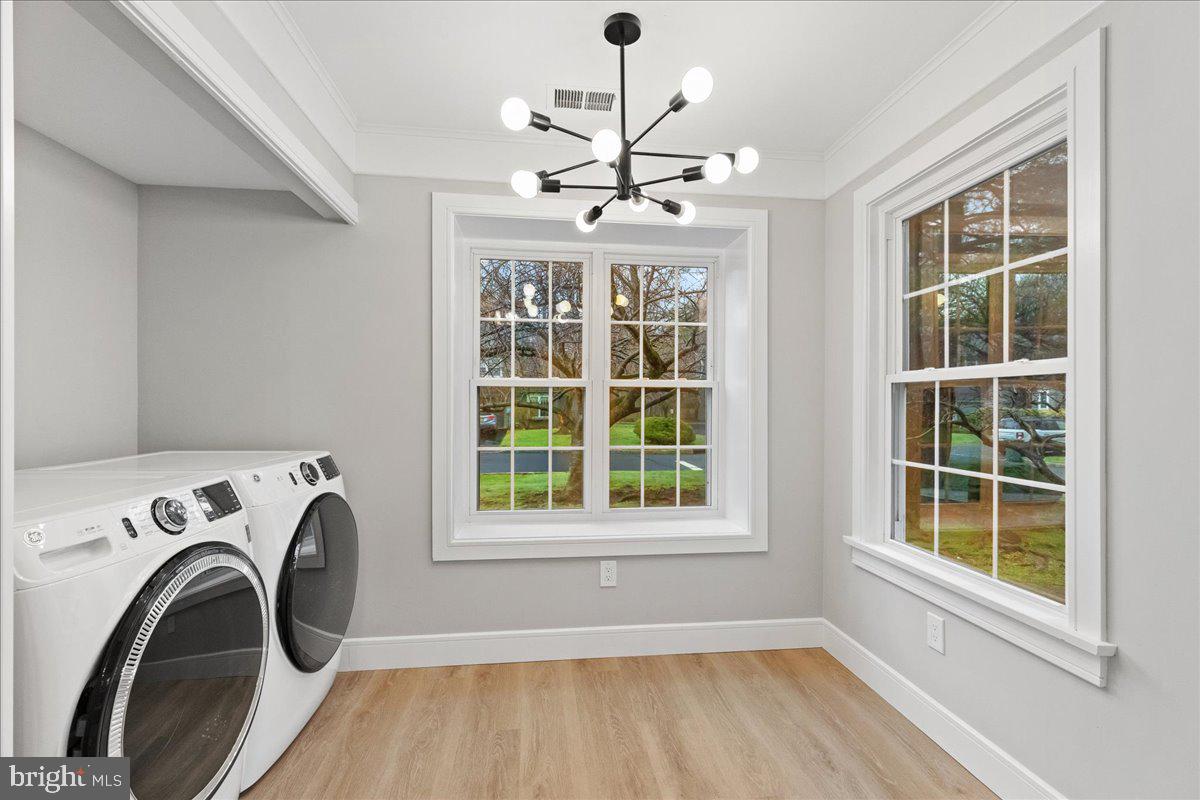 21 Andover Circle Princeton, NJ 08540 - Photo 12 of 31 a view of empty room with washer and dryer