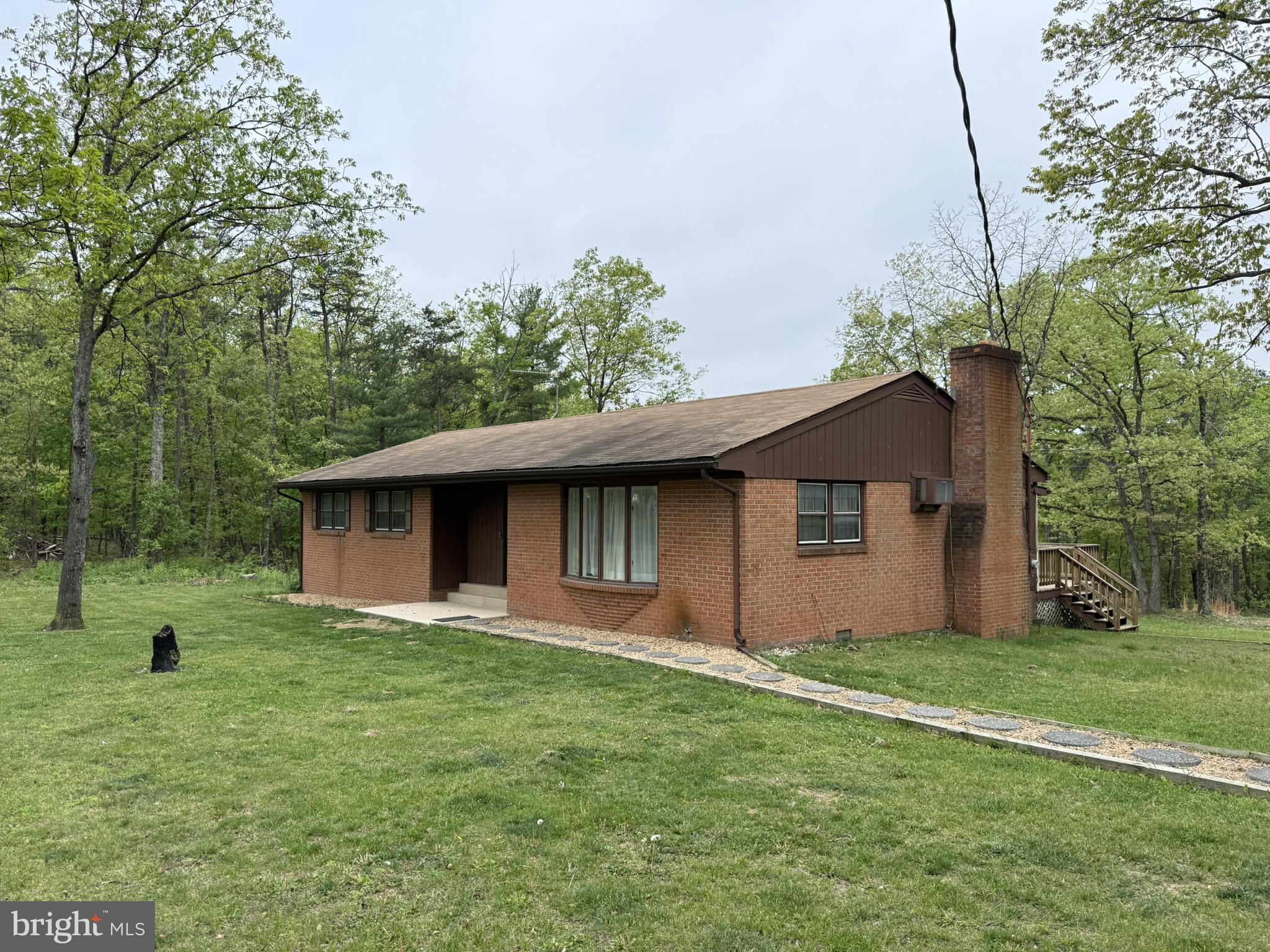 1485 South Timber Ridge Road Cross Junction, VA 22625 - Photo 3 of 40 Charming brick home in serene woods.