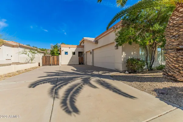 a view of a room with a large window