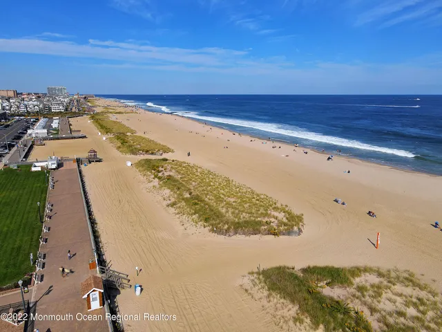 a view of an ocean beach