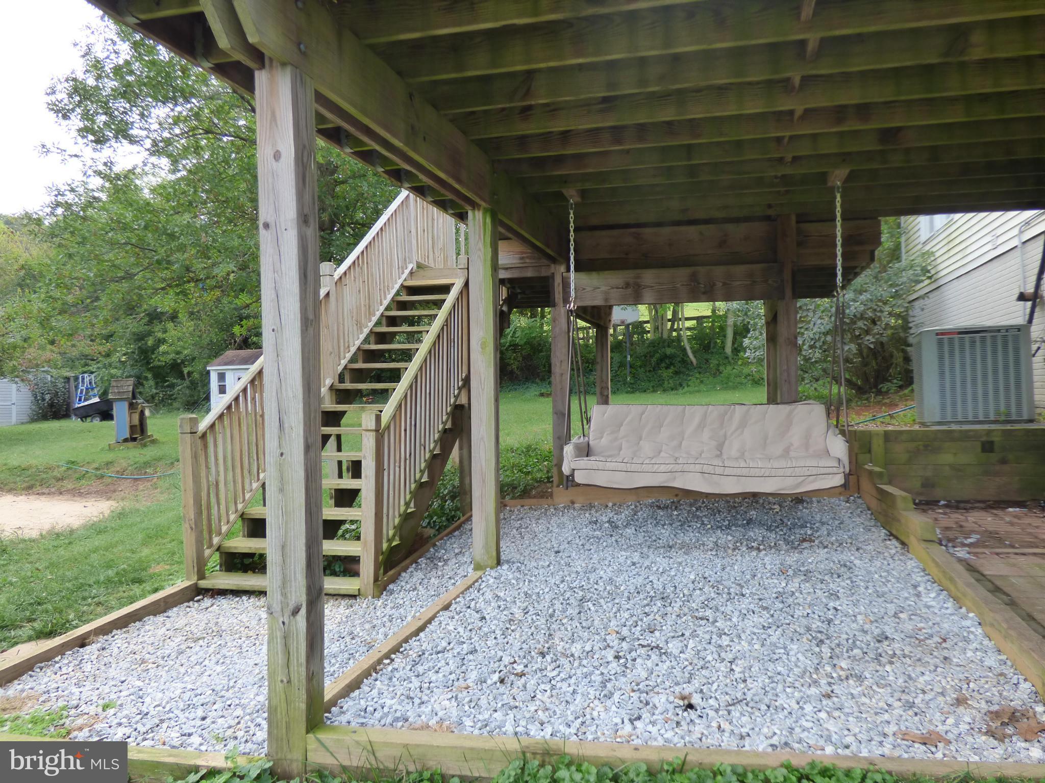 4707 Alesia Lineboro Road Manchester, MD 21102 - Photo 22 of 25 Under the Deck