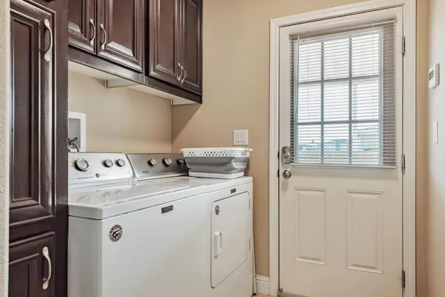 a view of washer and dryer