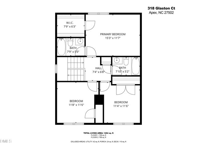 $395,000 | 318 Glaston Court, Apex, NC 27502