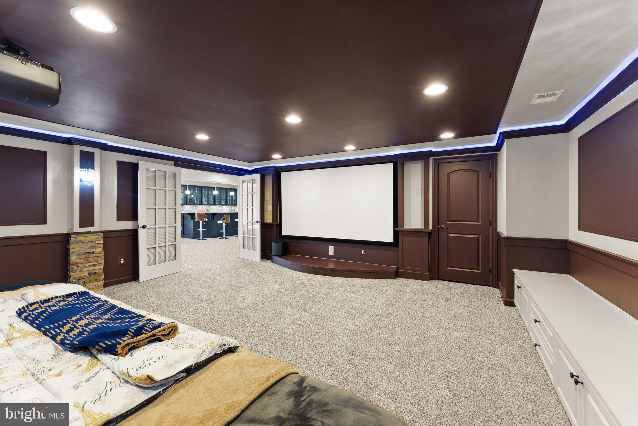 25873 Cameron Walk Place Aldie, VA 20105 - Photo 43 of 91 Basement - Media Room
