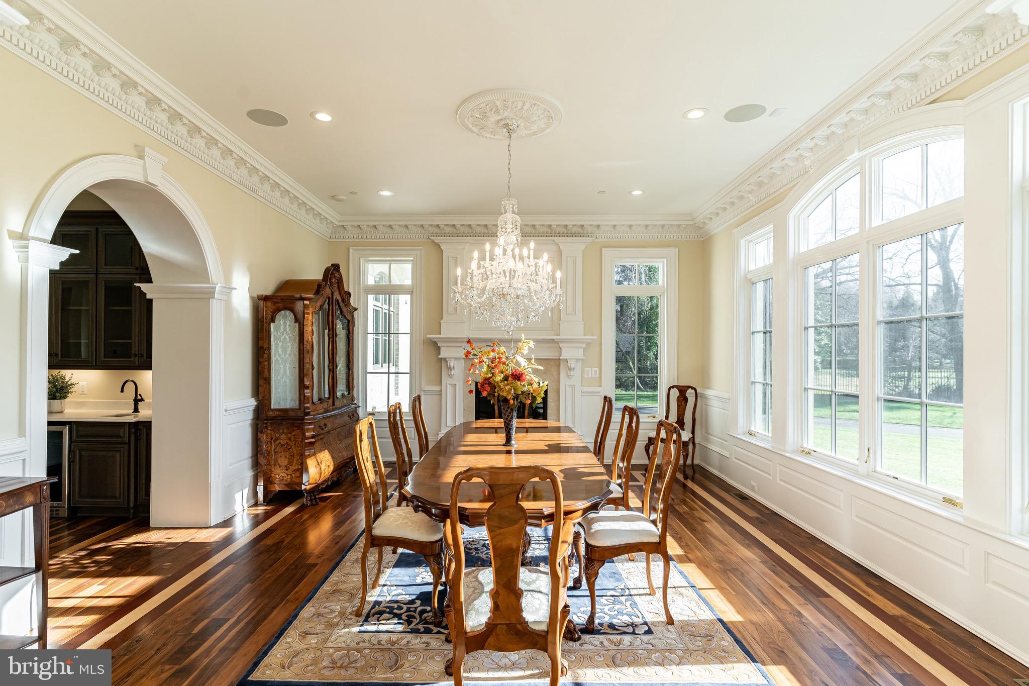10110 Chapel Road Potomac, MD 20854 - Photo 8 of 28 a view of a dining room with furniture window and wooden floor