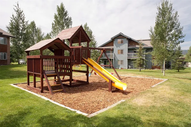 a view of a house with a park