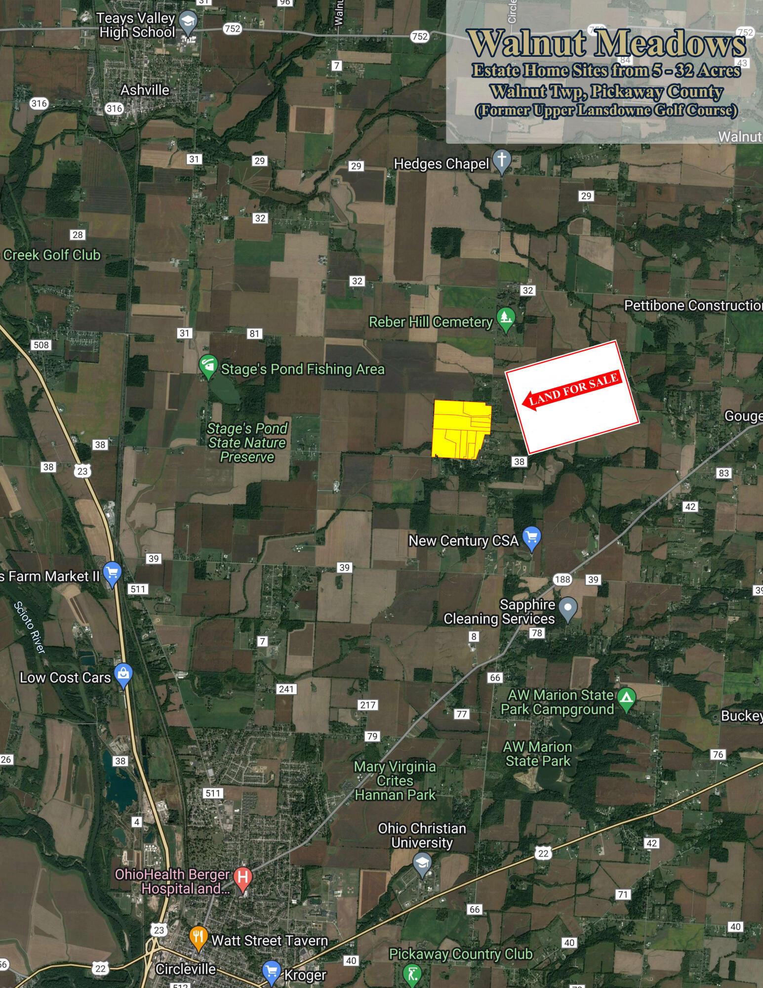 0 Winchester Road, Unit TRACT 7) Ashville, OH 43103 - Photo 100 of 100 Walnut Meadows Location Map2 MLS