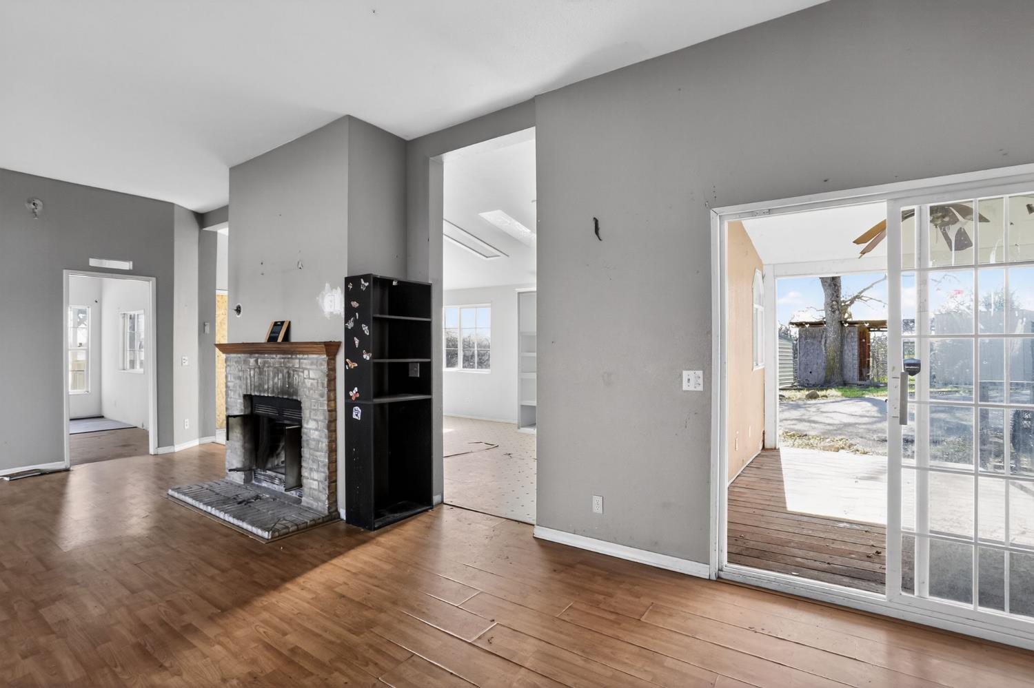 7212 Fox Corning, CA 96021 - Photo 18 of 36 a view of a living room with furniture and a fireplace