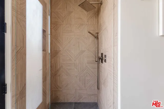 a view of swimming pool with mountain view