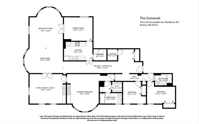 $2,750,000 | 416 Commonwealth Avenue, Unit 301, Boston, MA 02215