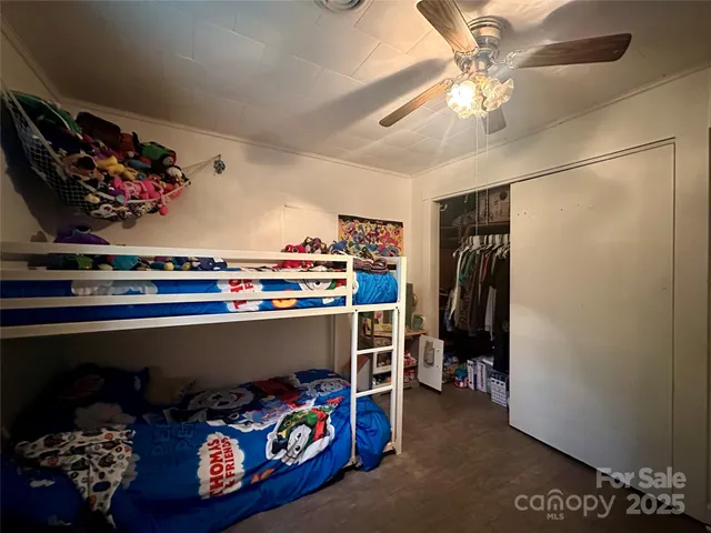 a room with lots of different kinds of food