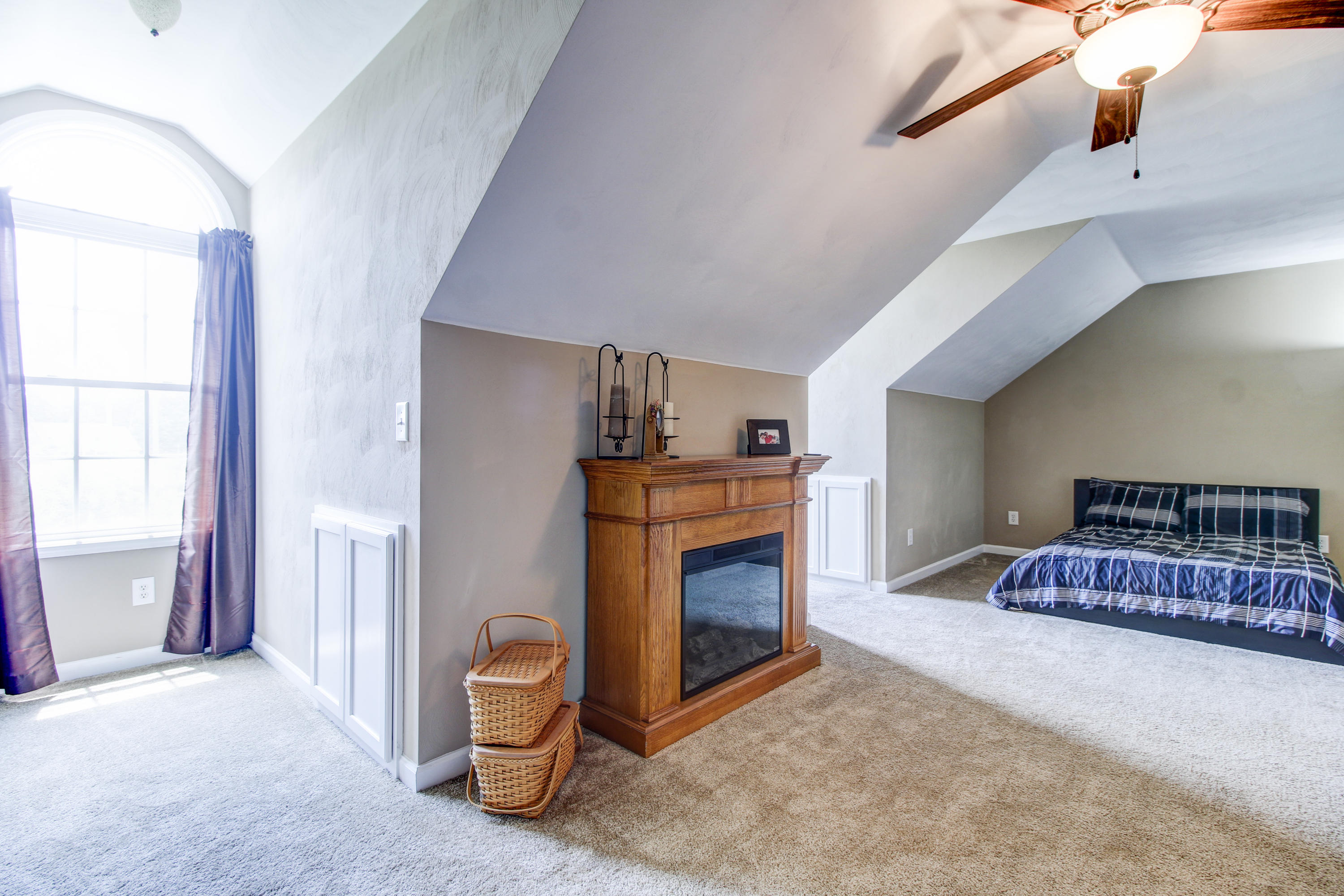 412 Thornblade Way Blue Ridge, VA 24064 - Photo 22 of 47 a living room with furniture and a fireplace