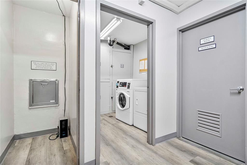 1900 South Ocean Boulevard, Unit 12F Lauderdale-by-the-Sea, FL 33062 - Photo 33 of 40 Community laundry on each floor, trash chute and storage lockers